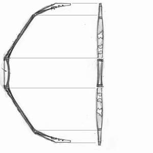 Лук 9 века из могильника "Мощевая балка"